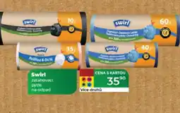 Tamda Foods Swirl zatahovací pytle na odpad nabídka