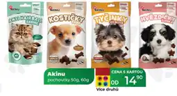 Tamda Foods AKINU pochoutky nabídka