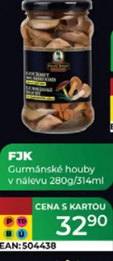 Tamda Foods FJK Gurmánské houby v nálevu nabídka