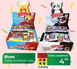 Tamda Foods Elvan Today minidezert nabídka