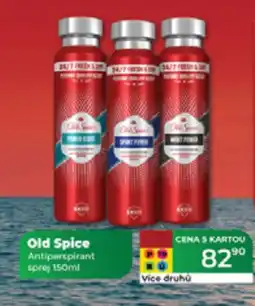Tamda Foods Old Spice Antiperspirant sprej nabídka