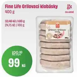 BonVeno Fine Life Grilovací klobásky 400 g nabídka