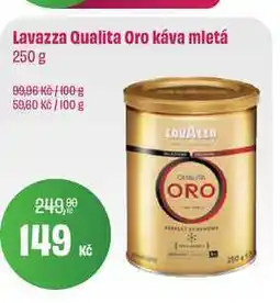 BonVeno Lavazza Qualita Oro káva mletá 250 g nabídka