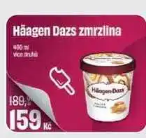 BonVeno Häagen-Dazs zmrzlina 400ml, vybrané druhy nabídka