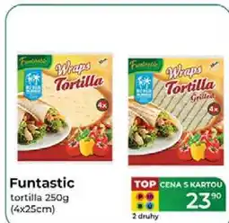 Tamda Foods Funtastic tortilla 250g (4x25cm) nabídka
