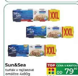 Tamda Foods Sun & Sea Tuňák v rajčatové omáčce 4x80g nabídka