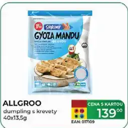 Tamda Foods ALLGROO dumpling s krevety 40x13,5g nabídka