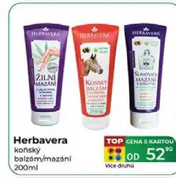 Tamda Foods Herbavera koňský balzám/mazán 200ml nabídka