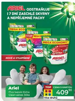 Tamda Foods Ariel Plus kapsle Extra Clean sáček 50ks nabídka