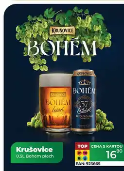 Tamda Foods Krušovice Bohém 0,5L plech nabídka