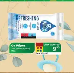 Tamda Foods Go Wipes Vlhčené ubrousky 15ks nabídka
