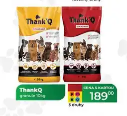 Tamda Foods ThankQ granule 10kg nabídka