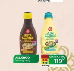 Tamda Foods ALLGROO dressing 260g nabídka