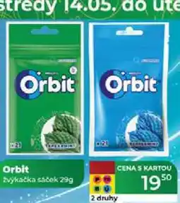 Tamda Foods Orbit žvýkačka sáček 29g nabídka