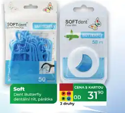 Tamda Foods Soft Dent Butterfly dentální nit, párátka nabídka
