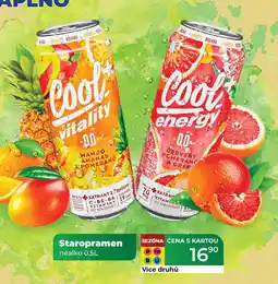Tamda Foods Staropramen Cool energy 0,0% nealko 0,5L nabídka