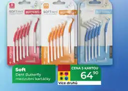 Tamda Foods Soft Dent Butterfly mezizubní kartáčky nabídka