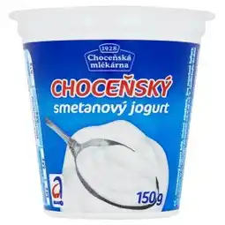 CBA Choceňská Mlékárna Choceňský smetanový jogurt bílý 150g nabídka