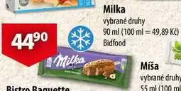 CBA Milka, 90 ml nabídka