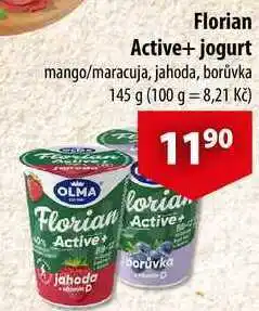 CBA Florian Active+ jogurt, 145 g nabídka