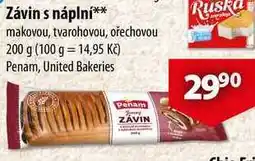 CBA Závin s náplní, 200 g nabídka
