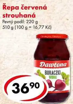 CBA Řepa červená strouhaná, 510 g nabídka