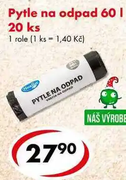 CBA Pytle na odpad 60 I, 20 ks nabídka