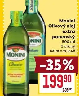 Billa Monini Olivový olej extra panenský nabídka
