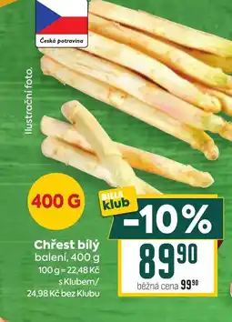 Billa Chřest bílý nabídka