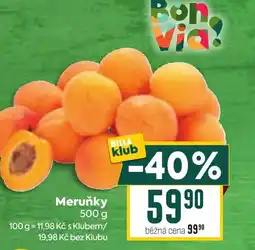 Billa Meruňky nabídka