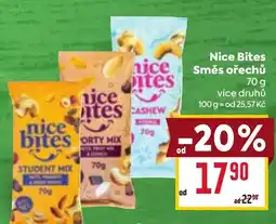 Billa Nice Bites Směs ořechů nabídka