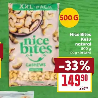 Billa Nice Bites Kešu natural nabídka