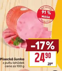 Billa Písecká šunka nabídka