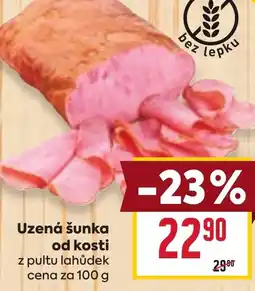 Billa Uzená šunka od kosti nabídka