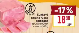 Billa Šunkové koleno ručně skládané nabídka