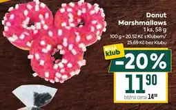 Billa Donut Marshmallows nabídka