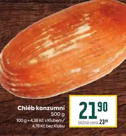 Billa Chléb konzumní nabídka