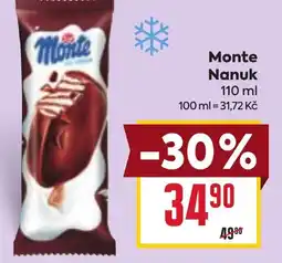 Billa Monte Nanuk nabídka