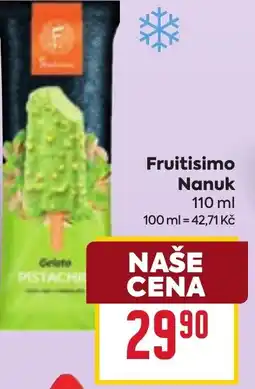 Billa Fruitisimo Nanuk nabídka