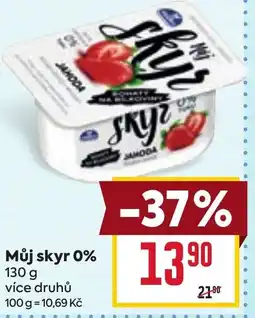 Billa Můj skyr 0% nabídka