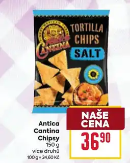 Billa Antica Cantina Chipsy nabídka