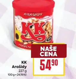 Billa KK Arašídy nabídka