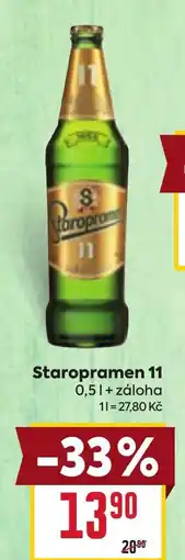 Billa Staropramen 11 nabídka