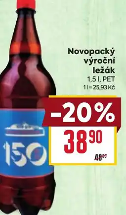 Billa Novopacký výroční ležák nabídka