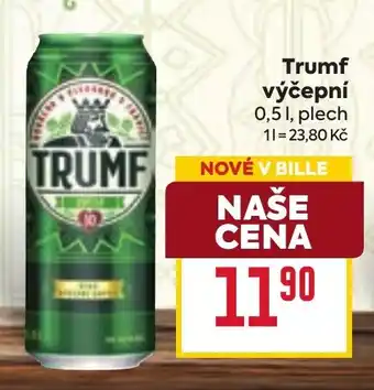 Billa Trumf výčepní nabídka