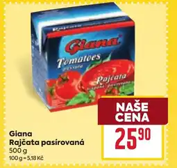 Billa Giana Rajčata pasírovaná nabídka