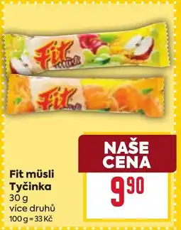 Billa Fit müsli Tyčinka nabídka