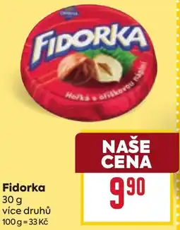 Billa Fidorka nabídka
