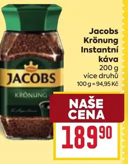 Billa Jacobs Krönung Instantní Κάνα nabídka