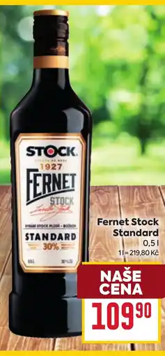 Billa Fernet Stock Standard nabídka